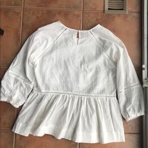 Francesca’s White Blouse
